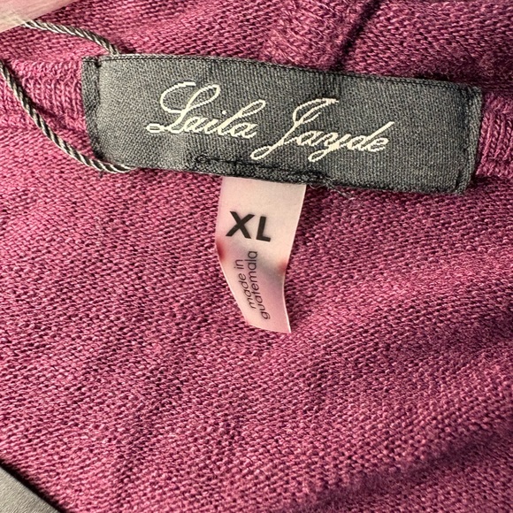 NWT Laila Jayde x Stitch Fix Women’s Long Hooded Lightweight Cardigan Comfy - Picture 3 of 8
